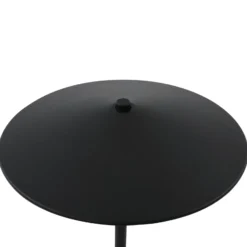 Lindby LED-Akkutischleuchte Ayva, schwarz, Aluminium, IP44