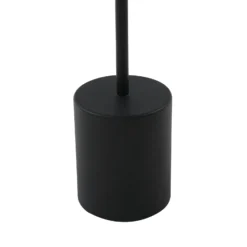 Lindby LED-Akkutischleuchte Ayva, schwarz, Aluminium, IP44
