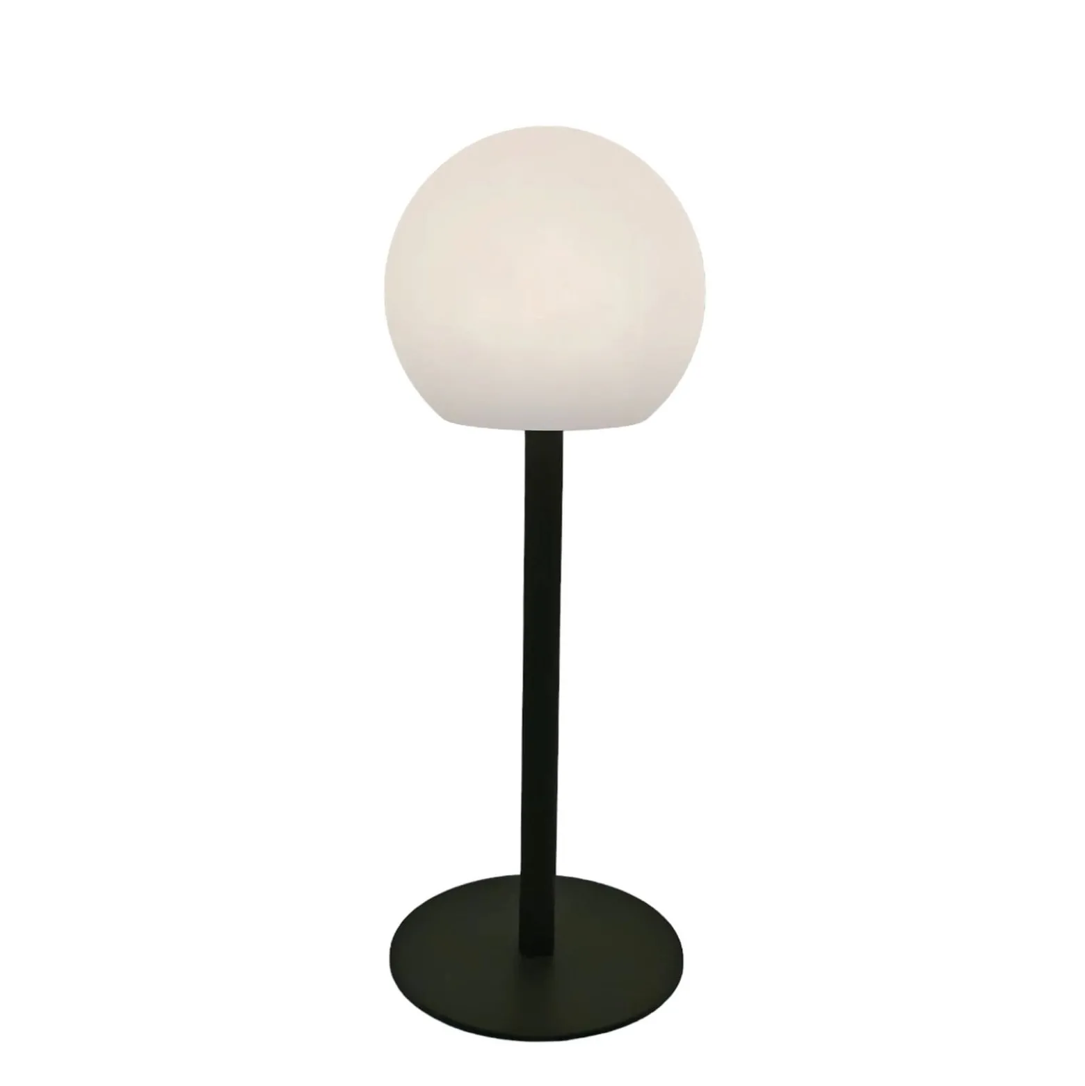 Lindby LED-Akku-Tischleuchte Eleia, grün, Metall, IP44