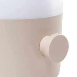 Lindby LED-Akku-Tischleuchte Isaline, beige, dimmbar, IP44