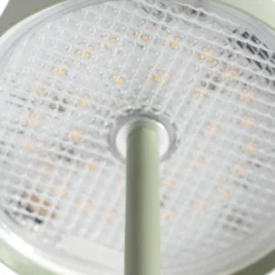 Lindby LED-Akkutischleuchte Janea CUBE, grün, Metall