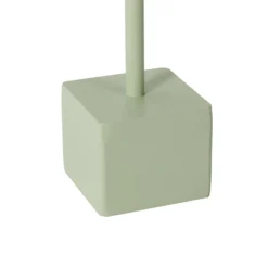 Lindby LED-Akkutischleuchte Janea CUBE, grün, Metall