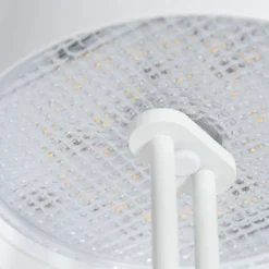 Lindby LED-Akkutischleuchte Janea TWIN, weiß, Metall