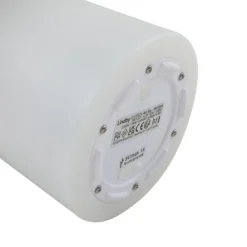 Lindby LED-Akkutischleuchte Kalina, schwarz/weiß, IP44