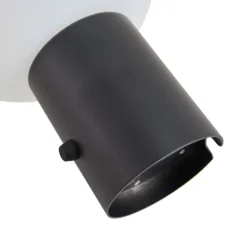 Lindby LED-Akkutischleuchte Zelie, schwarz, Aluminium, IP44