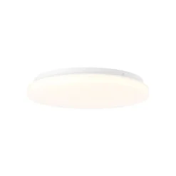 Lindby LED-Außendeckenleuchte Doki, 26 cm, weiß, Kunststoff