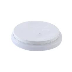 Lindby LED-Außendeckenleuchte Kirkola, 3000 K, Ø 26 cm, weiß
