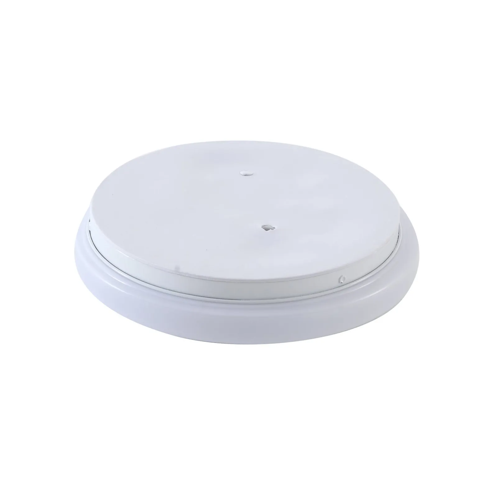 Lindby LED-Außendeckenleuchte Kirkola, 3000 K, Ø 26 cm, weiß