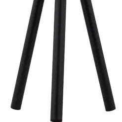 Lindby LED-Außentischleuchte Jaimy, Akku, schwarz, Metall