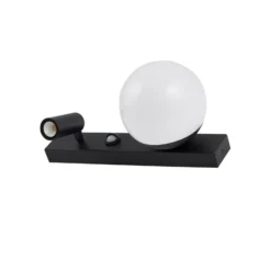 Lindby LED-Außenwandlampe Larcie, 35 cm, 2-flg., Alu, Sensor
