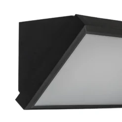 Lindby LED-Außenwandleuchte Abby, Sensor, IP65, dunkelgrau