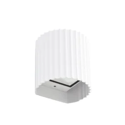 Lindby LED-Außenwandleuchte Ralino, weiß, 2-flg., IP65