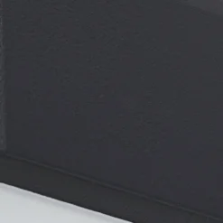 Lindby LED-Außenwandleuchte Siana, schwarz, PC, Sensor
