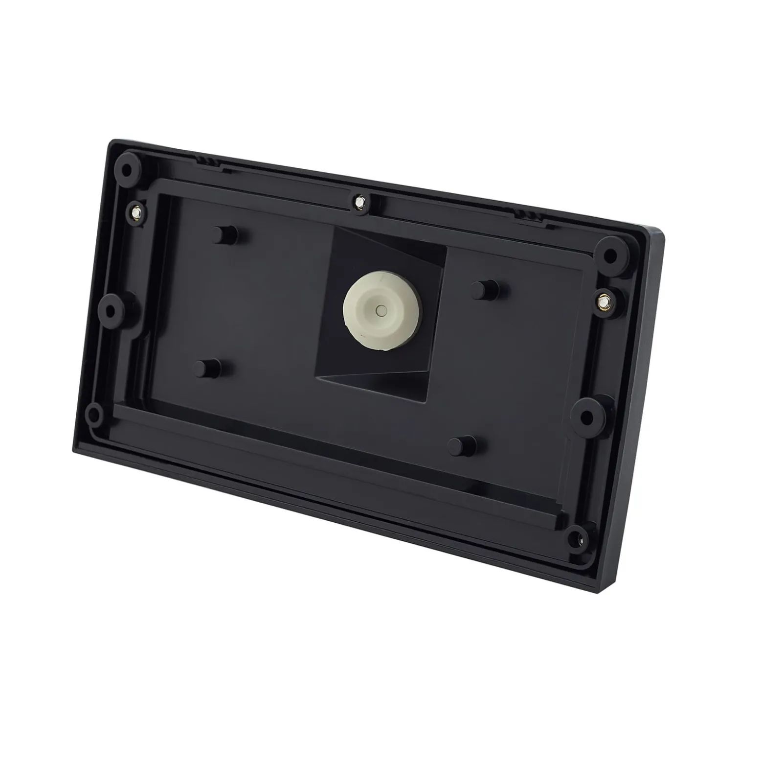 Lindby LED-Außenwandleuchte Siana, schwarz, PC, Sensor