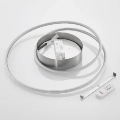 Lindby LED-Deckenlampe Bovia, CCT, Fernbedienung, dimmbar
