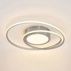 Lindby LED-Deckenlampe Bovia, CCT, Fernbedienung, dimmbar
