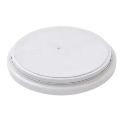 Lindby LED-Deckenlampe Glamo, Ø 39 cm, chrom, weiß, IP44