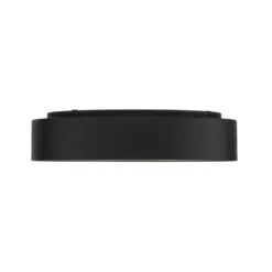 Lindby LED-Deckenlampe Gracjan, schwarz, Metall, CCT, Ø45cm