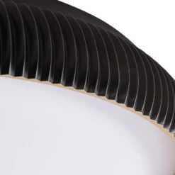 Lindby LED-Deckenlampe Jovian, schwarz, Ø 40cm, CCT, dimmbar