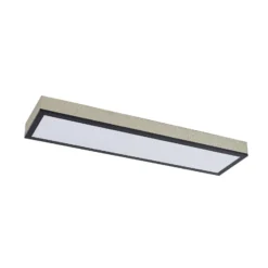 Lindby LED-Deckenlampe Laviona, CCT, dimmbar, Beton, 80 cm