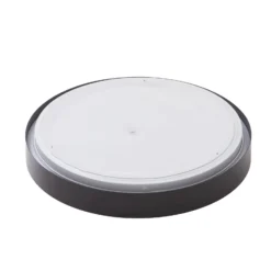 Lindby LED-Deckenlampe Medon, Ø 38 cm, schwarz, IP44, Metall