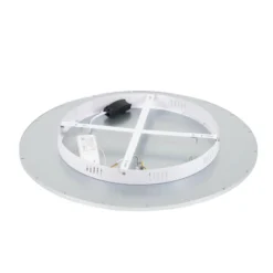 Lindby LED-Deckenlampe Narima, CCT, Ø 60 cm, silber