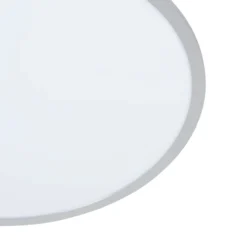 Lindby LED-Deckenlampe Narima, CCT, Ø 60 cm, silber