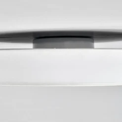 Lindby LED-Deckenlampe Saira, Ø 50 cm, weiß, Textil