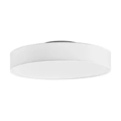 Lindby LED-Deckenlampe Saira, Ø 40 cm, weiß, Textil