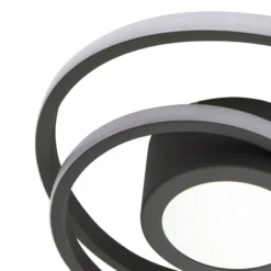 Lindby LED-Deckenlampe Thalina, 45cm, dim., Infinity Tunnel