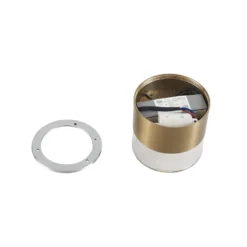 Lindby LED-Deckenleuchte Dalila, gold, Ø 10 cm, Aluminium
