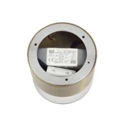 Lindby LED-Deckenleuchte Dalila, gold, Ø 10 cm, Aluminium