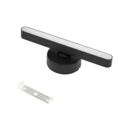 Lindby LED-Deckenleuchte Eldrin, 1-flg., schwarz,Lichtleiste