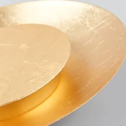 Lindby LED-Deckenleuchte Keti, Ø 35 cm, gold, rund, Metall