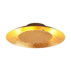 Lindby LED-Deckenleuchte Keti, Ø 35 cm, gold, rund, Metall