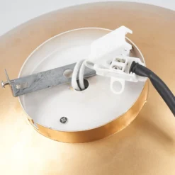 Lindby LED-Deckenleuchte Keti, Ø 35 cm, gold, rund, Metall