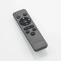 Lindby LED-Deckenleuchte Lindum, RGB, CCT, Remote, dimmbar
