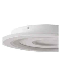 Lindby LED-Deckenleuchte Lorvik, Ø 40 cm, weiß, CCT, dimmbar