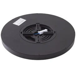 Lindby LED-Deckenleuchte Pravin, Ø 50 cm, 3.000 K, schwarz
