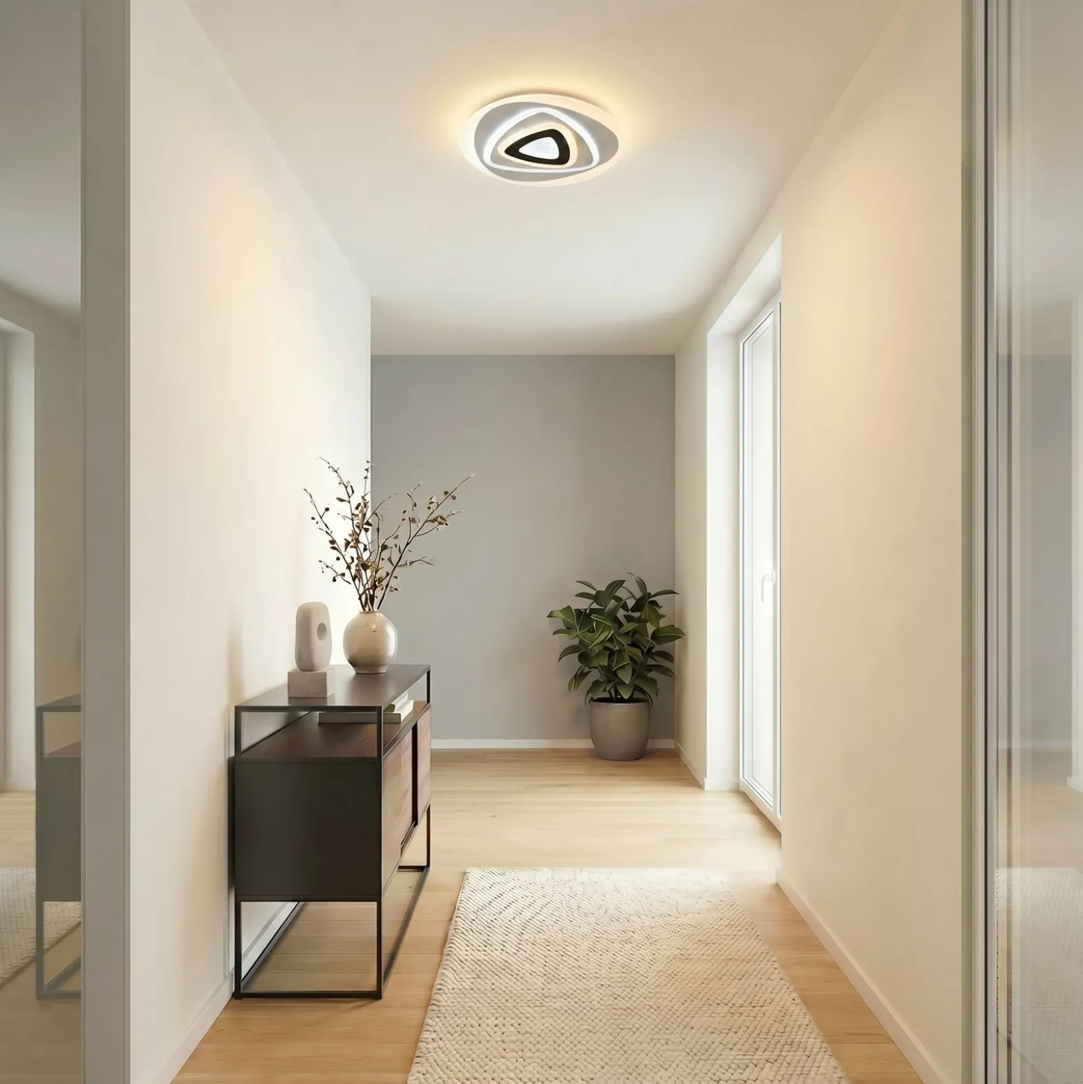 Lindby LED-Deckenleuchte Rebeka, Ø 70 cm, CCT, Fernbedienung