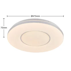 Lindby LED-Deckenleuchte Robini, Ø 48 cm, CCT, dimmbar