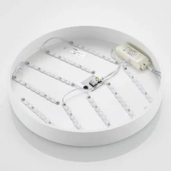 Lindby LED-Deckenleuchte Simera, Ø 50cm, weiß, dimmbar