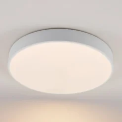 Lindby LED-Deckenleuchte Simera, Ø 50cm, weiß, dimmbar