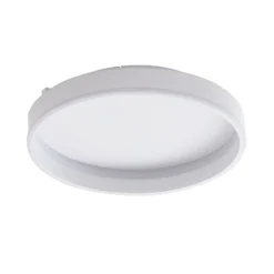Lindby LED-Deckenleuchte Yasmen, weiß, Metall, 3-step-dim