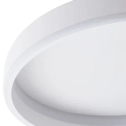 Lindby LED-Deckenleuchte Yasmen, weiß, Metall, 3-step-dim