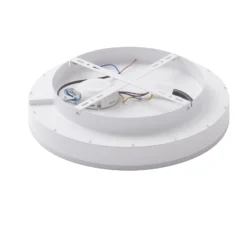 Lindby LED-Deckenleuchte Yasmen, weiß, Metall, 3-step-dim