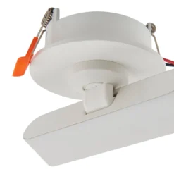 Lindby LED-Einbauleuchte Eldrin, weiß, Lichtleiste, 13,1 cm