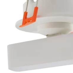 Lindby LED-Einbauleuchte Eldrin, weiß, Lichtleiste, 13,1 cm