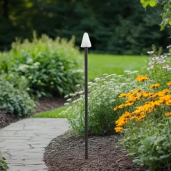 Lindby LED-Erdspießleuchte Selinda, schwarz, Höhe 100 cm