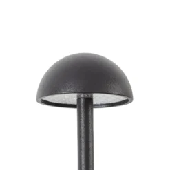 Lindby LED-Erdspießleuchte Soremi, schwarz, 3er-Set, IP44